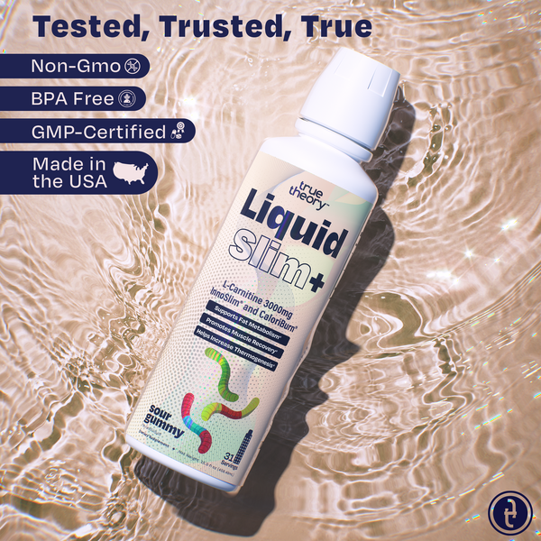 Liquid Slim + | Fat Burner & Energy Booster | Sour Gummy