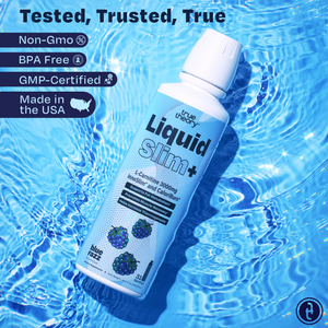 Liquid Slim + | Fat Burner & Energy Booster | Blue Razz