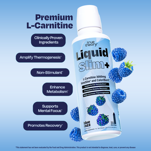 Liquid Slim + | Fat Burner & Energy Booster | Blue Razz